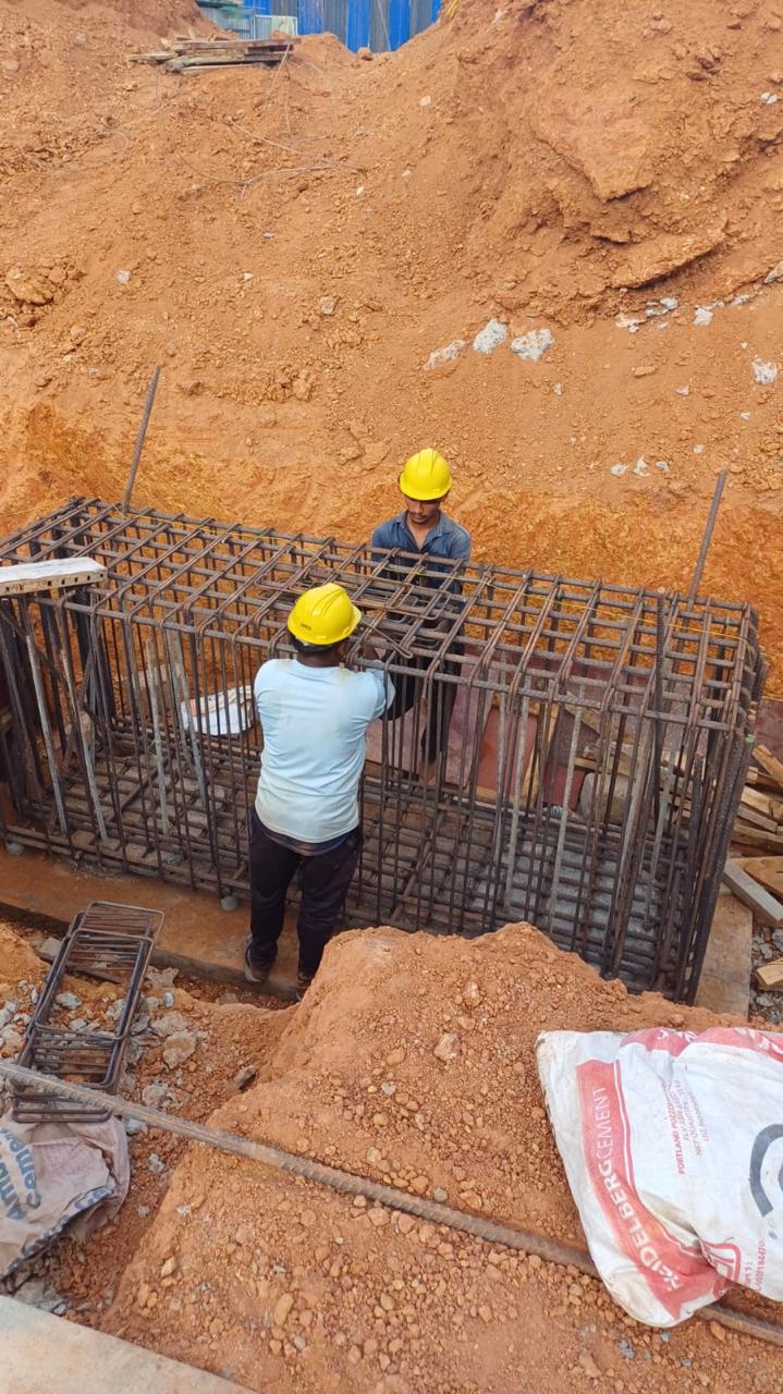 Thrissur Builders - Tigris, site photo 1