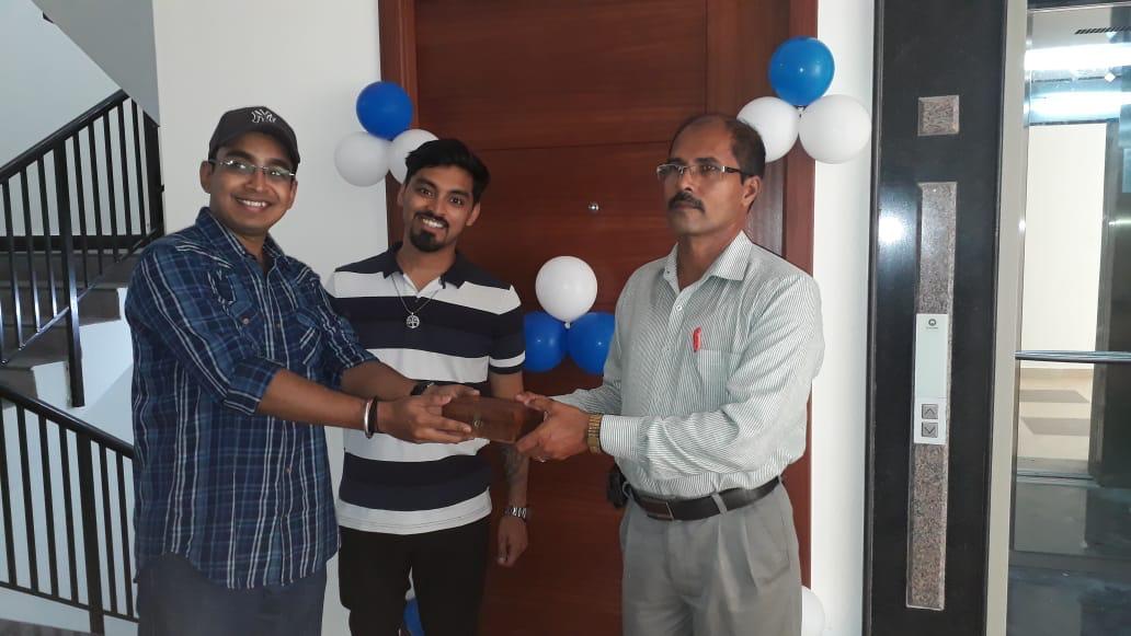 Green Vistas key handover, happy client