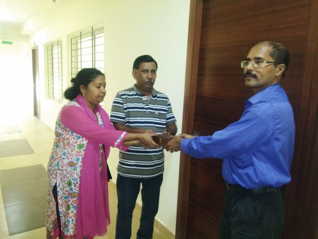 Green Vistas key handover, happy client