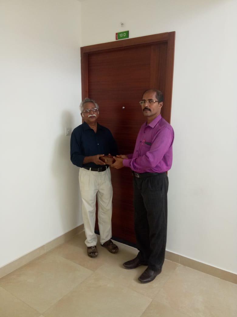 Green Vistas key handover, happy client