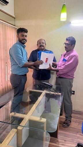 Green Vistas key handover, happy client