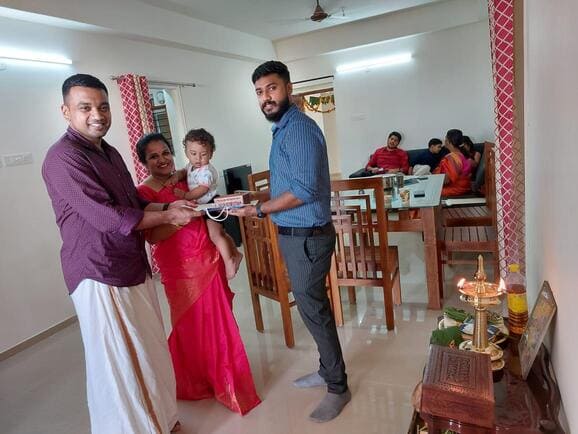 Green Vistas key handover, happy client