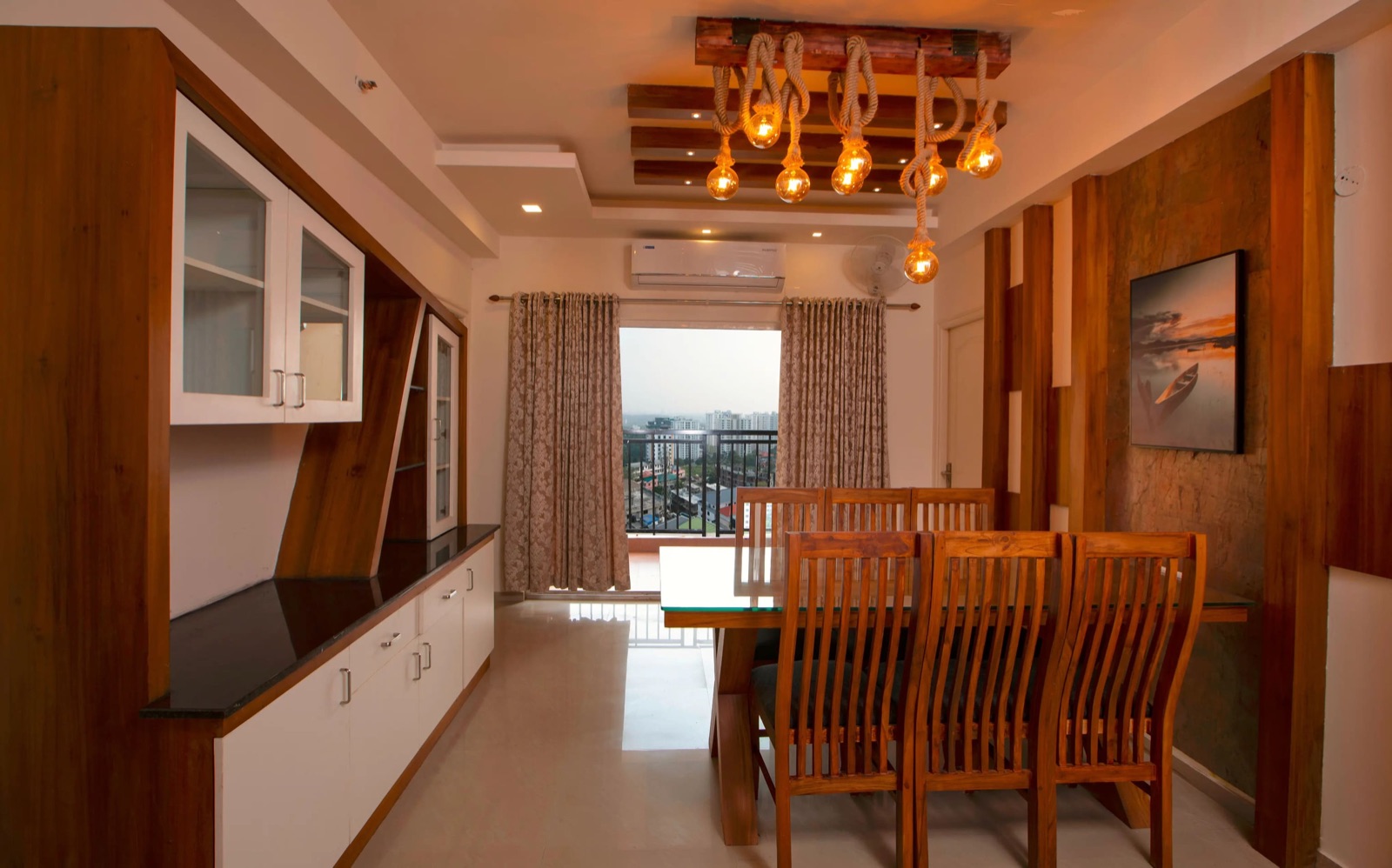 Dining Area, Sample Flat
